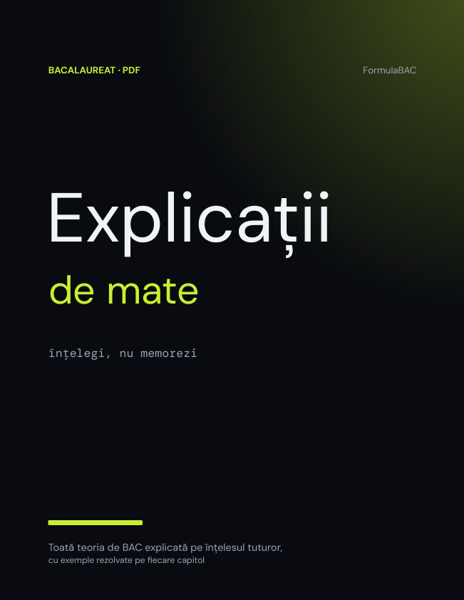 Coperta cărții Explicații de mate